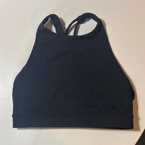 Lululemon Women's Black Sports Bra size 4  in like new condition black
